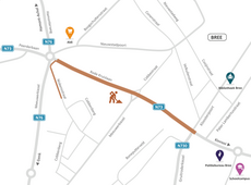 Rode Kruislaan fietspaden AWV